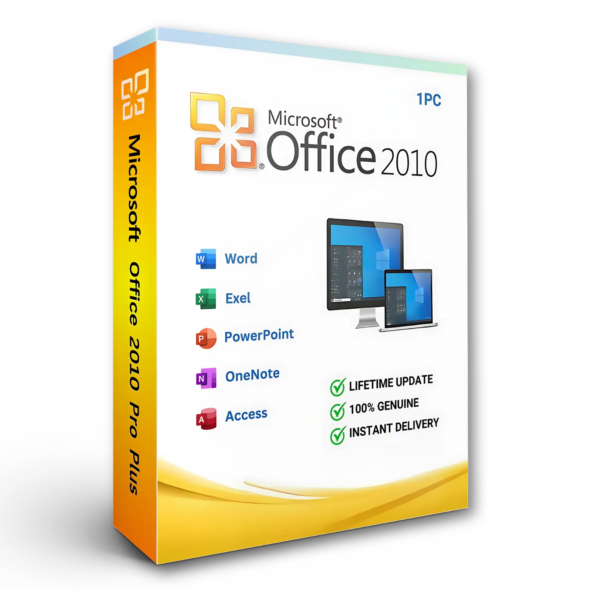 Office 2010 Professional Plus Online Activation Key for 1PC