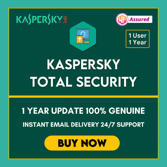 Kaspersky Total Security 1 User For 1 Year Updates