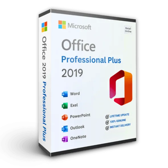 Office 2019 Professional Plus Retail Online Activation Key for 1PC